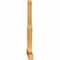 Ekena Millwork Saratoga Rough Sawn Timber Gable Bracket, Western Red Cedar, 96"W x 52"H x 4"D x 4"F, 13/12 Pitch GBW096X52X0404SAR00RWR - alternate 3